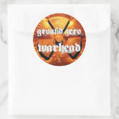 Ground Zero Warhead Verroest Ronde Sticker (Tas)