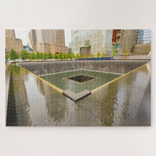 Ground Zero Waterpartij New York Legpuzzel (Horizontaal)