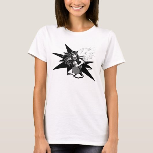 Grounded Angel: Gloria Baby Doll T-shirt (Voorkant)