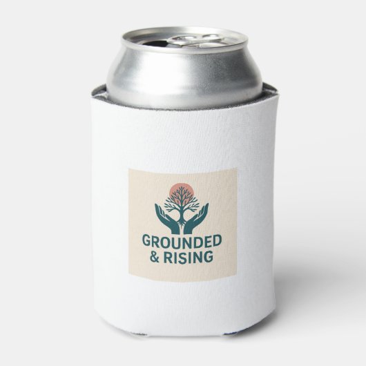 Grounded & Rising Koozie (Blikje Voorkant)
