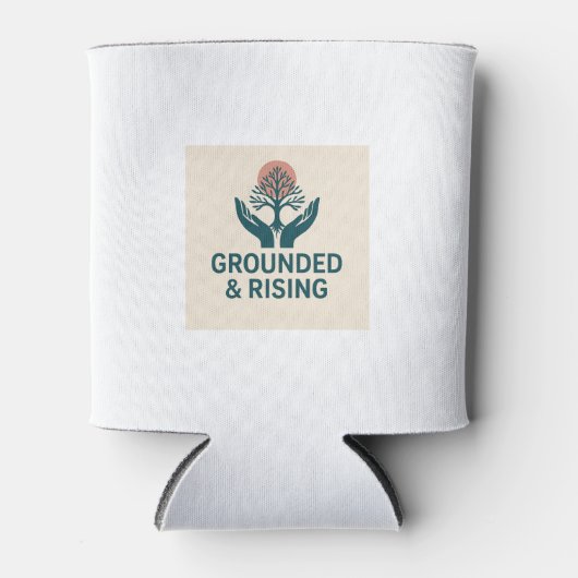 Grounded & Rising Koozie (Voorkant)