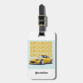 "Grounded" (S2K) Bagagelabel (Voorkant verticaal)