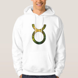 Grounded Taurus Serenity - Weelderige groene aards Hoodie