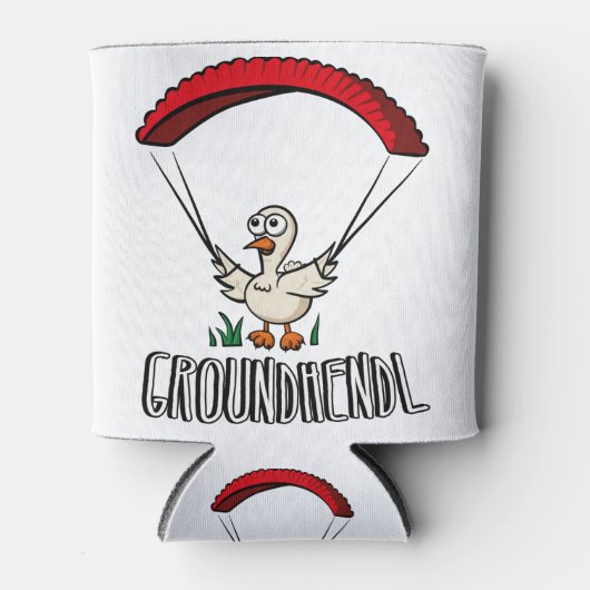 Groundhendl Groundhandling Hendl Paragliding Blikjeskoeler (Voorkant)