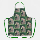 Groundhog All-Over Print Apron Schort (Voorkant)