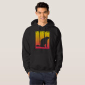 Groundhog Animal Retro Kostuum Hoodie (Voorkant volledig)