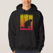 Groundhog Animal Retro Kostuum Hoodie (Voorkant)