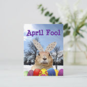 Groundhog April Fool Day Briefkaart (Staand voorkant)