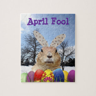 Groundhog April Fool Day Legpuzzel