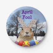 Groundhog April Fool Day Papieren Bordje (Voorkant)