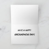 Groundhog Babies Kaart (Binnen)