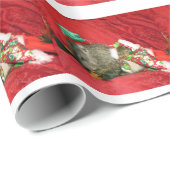 Groundhog Bessie en Red Squirrel Bluster Giftwrap Cadeaupapier (Rol Hoek)
