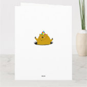Groundhog Birthday Card Kaart (Achterkant)