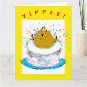 Groundhog Birthday Card Kaart (Voorkant)