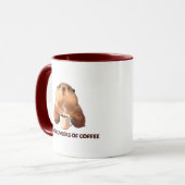Groundhog Coffee | Zes Weken Meer Koffie Mok (Voorkant links)