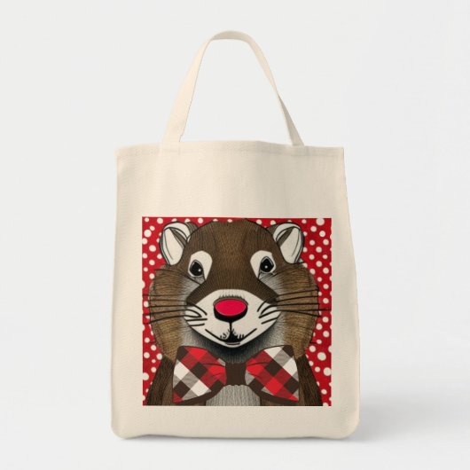 Groundhog-Collectie Tote Bag (Voorkant)