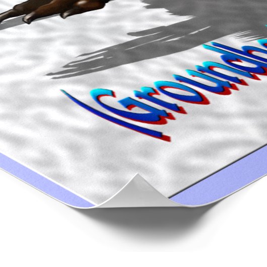 Groundhog Dag-6 meer weken Poster (Hoek)