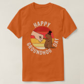 Groundhog Day 2021 a Happy Groundhog Day  G T-shirt (Design voorkant)