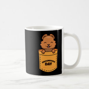 Groundhog Day 2023 Zak Memo Grappige Groundhog Lie Koffiemok