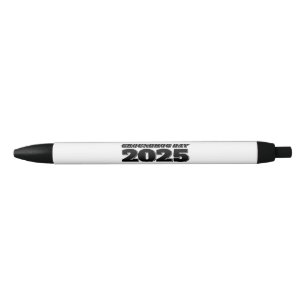Groundhog Day 2025 Zwarte Inkt Pen