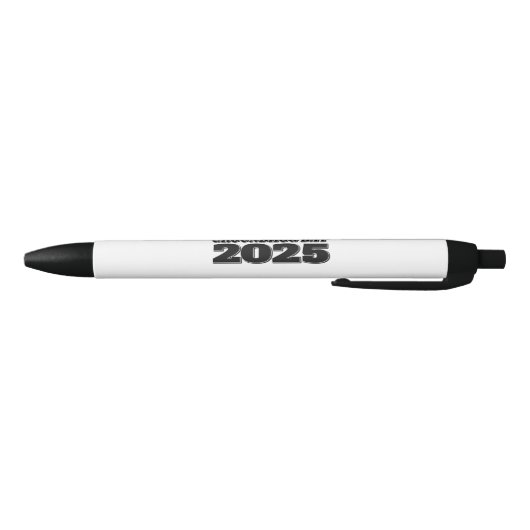 Groundhog Day 2025 Zwarte Inkt Pen (Bodem)