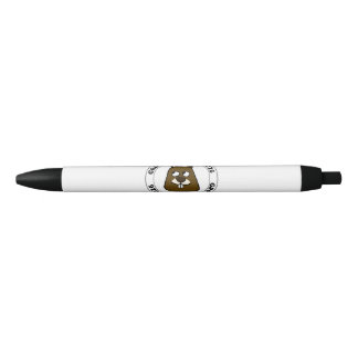 Groundhog Day 2026 met Groundhog gezicht Zwarte Inkt Pen
