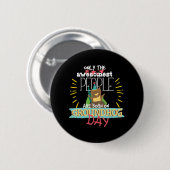 Groundhog Day Birthday 2020 Groundhog Lovers Gift Ronde Button 5,7 Cm (Voorkant /achterkant)