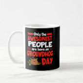 Groundhog Day Birthday Funny Gag Gift Mannen Koffiemok (Links)