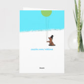 Groundhog Day Birthday Kaart (Achterkant)