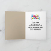Groundhog Day Birthday Kaart (Binnen)