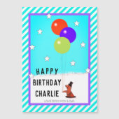 Groundhog Day Birthday-kaart (Voorkant)