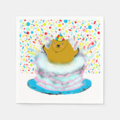 Groundhog Day Birthday Servet (Voorkant)