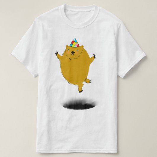 Groundhog Day Birthday T-shirt (Design voorkant)