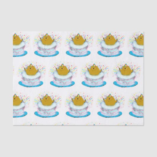 Groundhog Day Birthday Tissue Paper Tissuepapier (Voorkant)