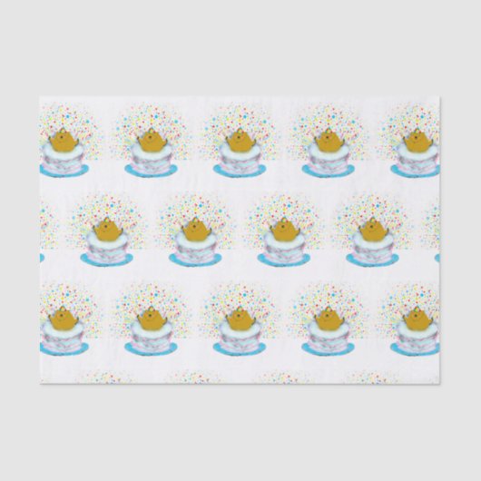 Groundhog Day Birthday Tissuepapier (Voorkant)