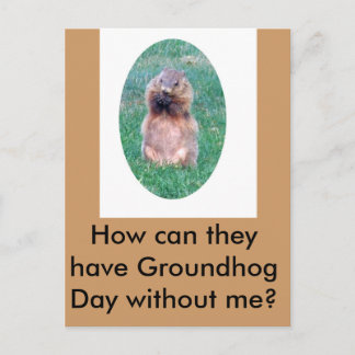 Groundhog Day Briefkaart
