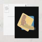 Groundhog Day Briefkaart (Voorkant / Achterkant)