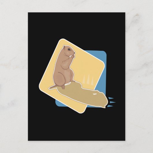 Groundhog Day Briefkaart (Voorkant)