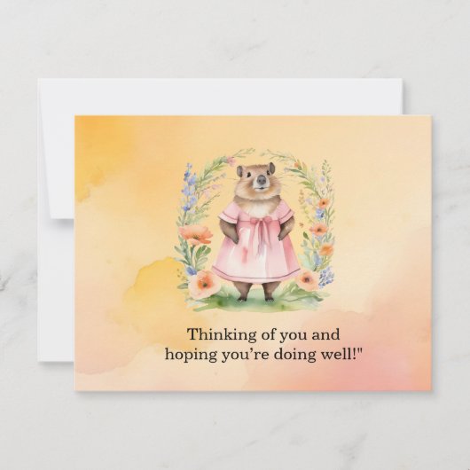 Groundhog Day Briefkaart - Leuke en eigenzinnige g (Voorkant)