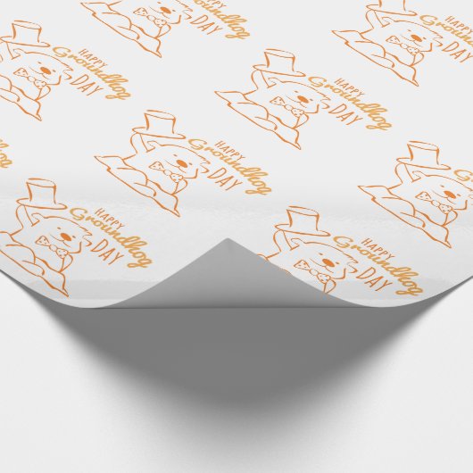 Groundhog Day Cadeaupapier (Hoek)
