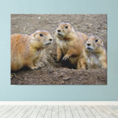 Groundhog Day Canvas Afdruk (Insitu (Houten vloer))