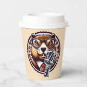 Groundhog Day Celebration - punxsutawney Papieren Bekers (Achterkant)