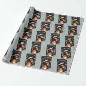 Groundhog Day Celebration: Schaduw of Glans? Cadeaupapier (Uitgerold)