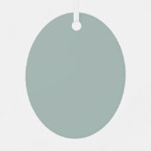 Groundhog Day Celebration: Schaduw of Glans? Metalen Ornament (Achterkant)