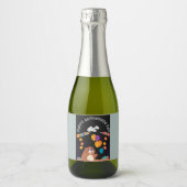 Groundhog Day Celebration: Schaduw of Glans? Sparkling Wijnetiket (Voorkant)