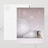 Groundhog Day - Chillin' bij de igloo Briefkaart (Voorkant / Achterkant)