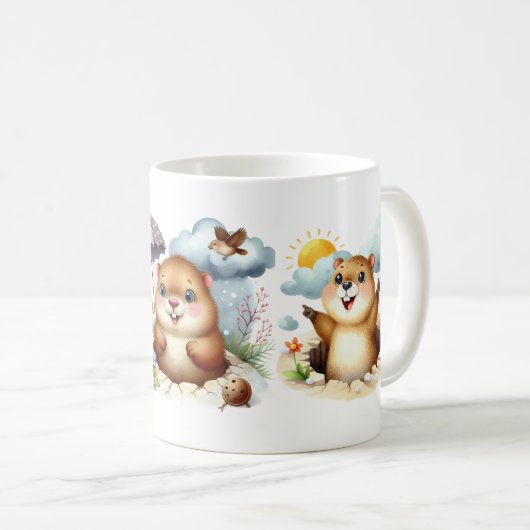 Groundhog Day Coffee Mok – Perfecte Mok (Voorkant rechts)