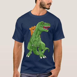 GroundHog Day Dinosaur Gift Shadow Mannen Vrouwen T-shirt