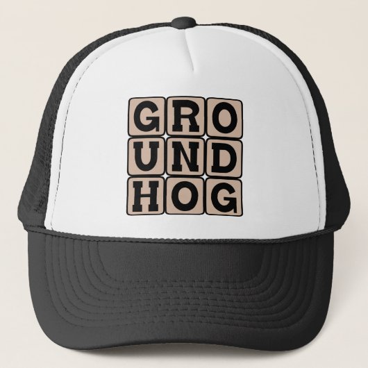 Groundhog Day, Feestdag Trucker Pet (Voorkant)