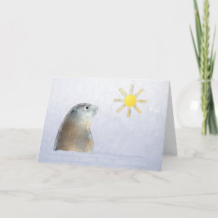 Groundhog Day. Geloof het. Kaart
